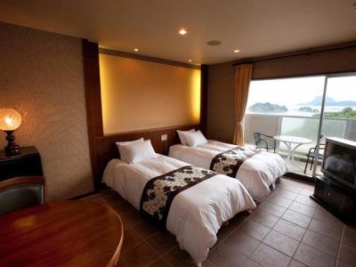 Misakitei Hotel Kami Amakusa Bagian luar foto
